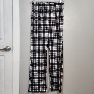 Mad Dog Concepts Pajama Pants Sleepwear Size Medium‎ Black White Red Plaid Men's